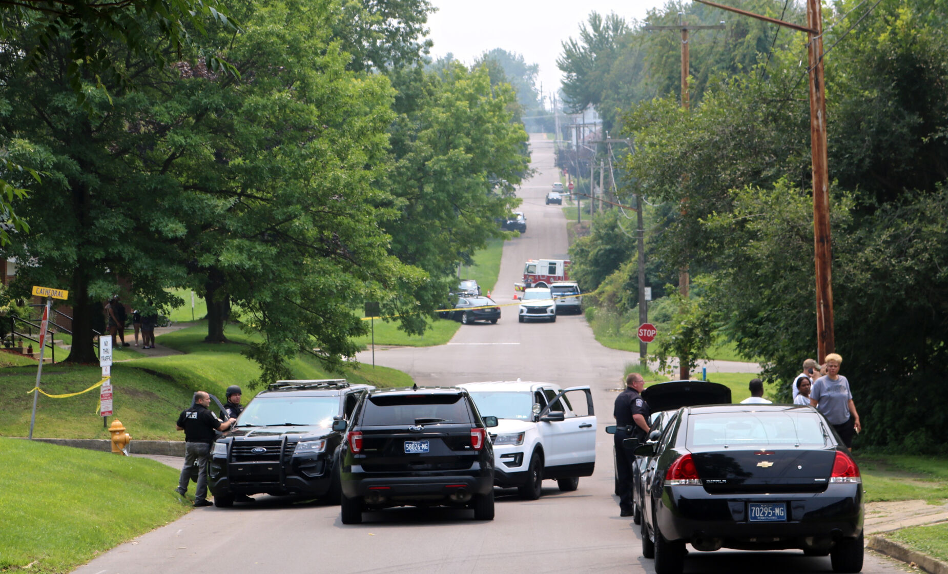 July 20 stambaugh avenue police scene